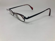 FACE A FACE ?KISS2? Eyeglasses Frame France 48-18mm Red/Black Matte PP13