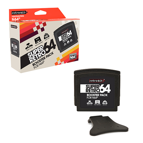 N64 - Paquete de refuerzo (Retro-Bit) totalmente nuevo - Imagen 1 de 1