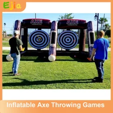 Inflatable Double Axe Throwing Game With Axes Outdoor Play Games