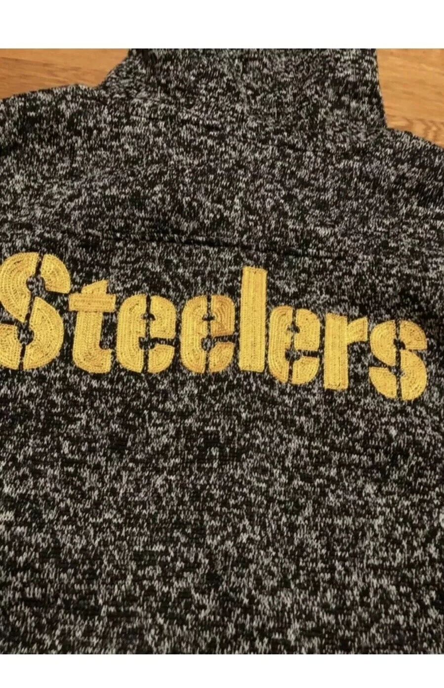 VETEMENTS Felpa con cappuccio Steeler's nuova con etichetta taglia media M