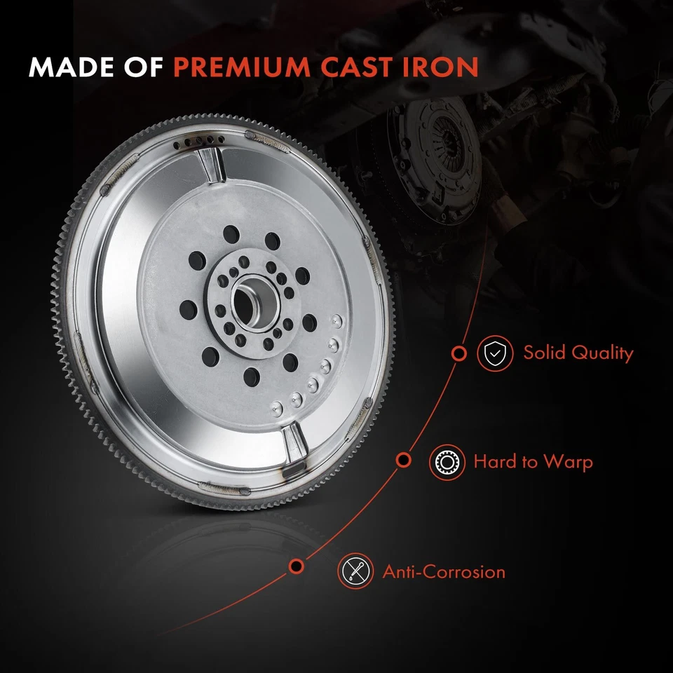 New Dual Mass Flywheel BR3Z-6477-B For 2011 2012 2013 2014 Ford Mustang V6 3.7L - Image 3 of 4