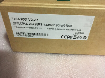 For New Moxa TCC-100I 232 to 422/485 Converter Expedited Shipping spot stock