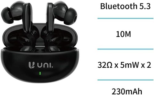 DOKI EP9045 Auricular Bluetooth 5.3 Uni-TWS en la Oreja Estéreo Inalámbrico - Imagen 5 de 7