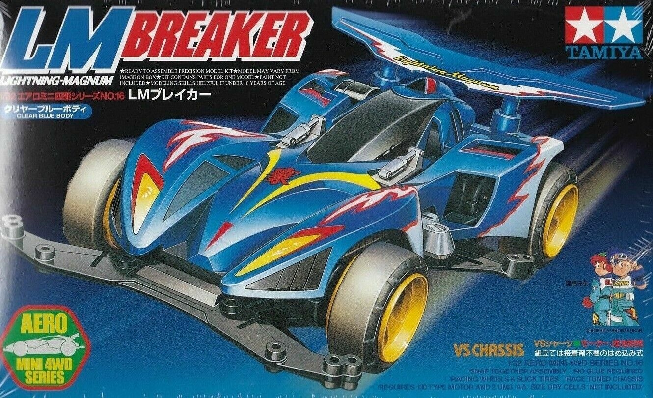 TAMIYA 1:32 AUTO MINI 4WD LM BREAKER LIGHTNING MAGNUM VS CHASSIS       ART 19616