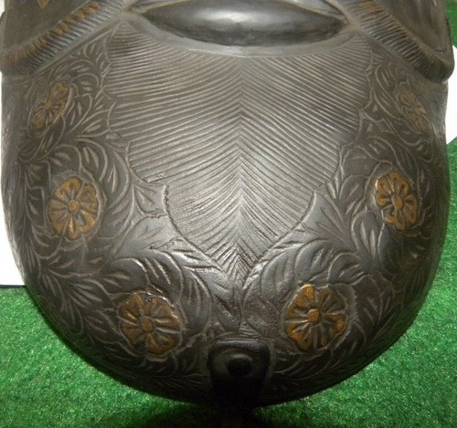 ARMOR MUSEUM LEVEL PERSIAN WARRIOR BATTLE FACE MASK ARABIC CALLIGRAPHY RAREFIND - Picture 9 of 10