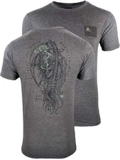 Howitzer Style Men's T-Shirt Liberty Reaper Military Grunt MFG