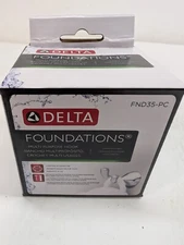 Delta Foundations Multi-Purpose Hook FND35-PC Chrome FInish