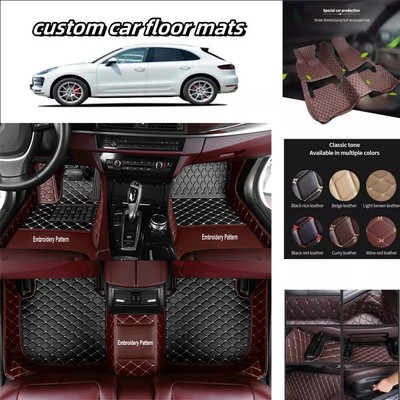 For Audi A3 Luxury Waterproof Carpets All-weather Interior Liners Car Floor Mats