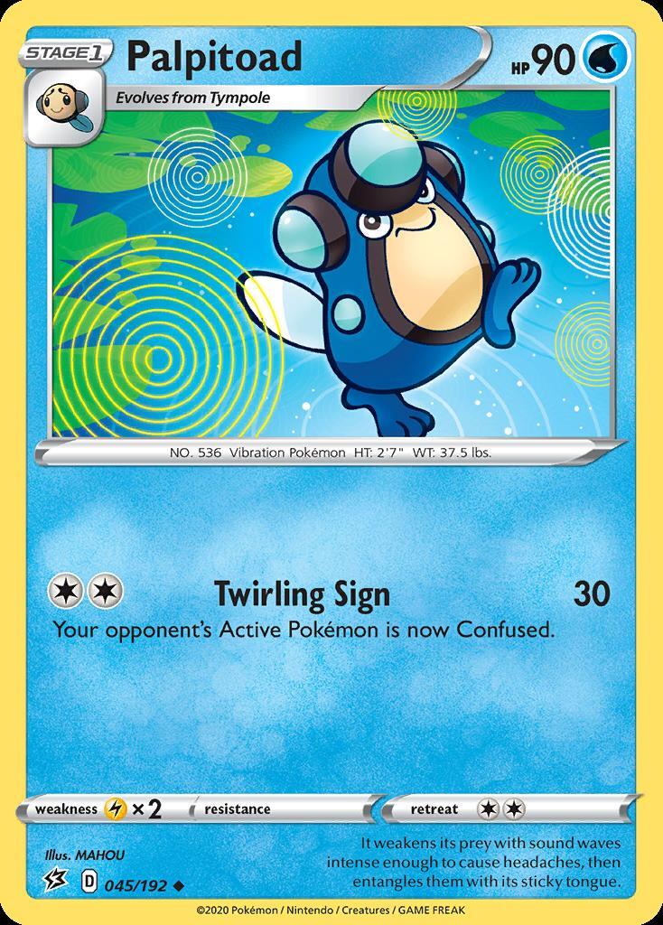 Pokemon Palpitoad (45/213) Rebel Clash NM