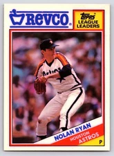 1988 Topps Revco League Leaders #8 Nolan Ryan 27595