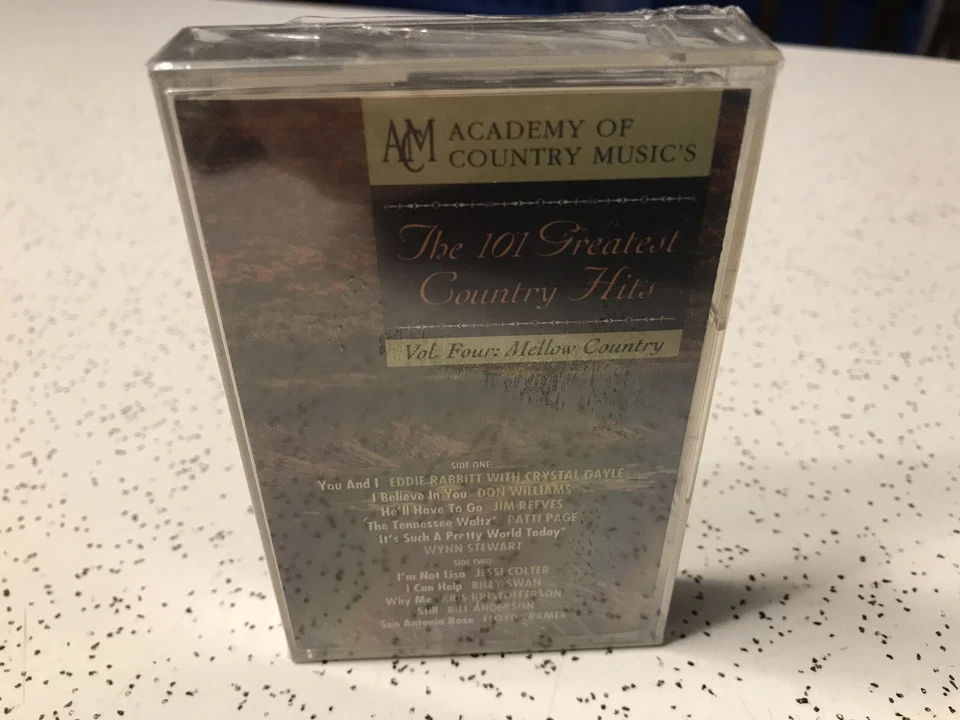 Academy Of Country Music's 101 Greatest Country Hits 2 Cassettes Vol. 4&8 New - Image 3 of 4