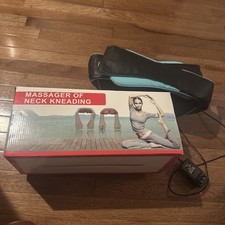 Shiatsu Kneading Body And Neck Massager With Infrared Heat For Car Use