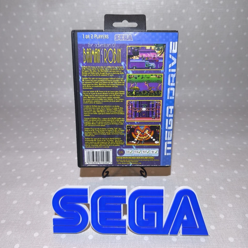 The Adventures Of Batman & Robin Sega Mega Drive - OVP, getestet & guter Zustand - Bild 4 von 4