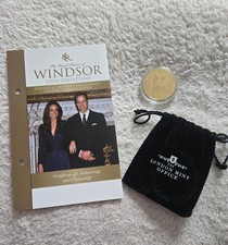 William And Catherine Engagement Goldon Commemerative Coin 12438/40000