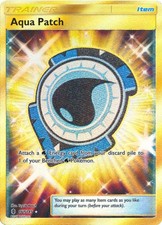 Lightly Played Aqua Patch - 161/145 - Secret Rare Pokemon Guardians Rising on eBay