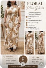 Viscose Summer Dress Small