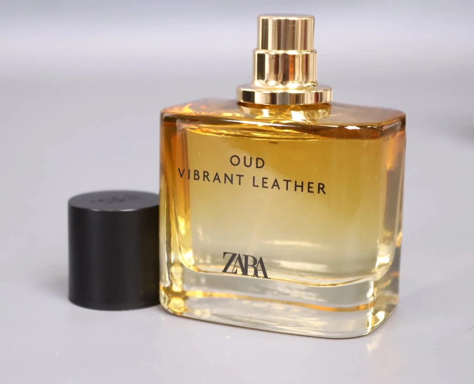 Zara CUERO VIBRANTE OUD EDP 60 ML (2.03 FL. OZ) EAU DE PARFUM LEÑOSO para hombre Foto 2 de 3