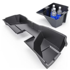 Upgraded Rear Under Seat Storage Box Compatible with 2014-2018 Double Cab