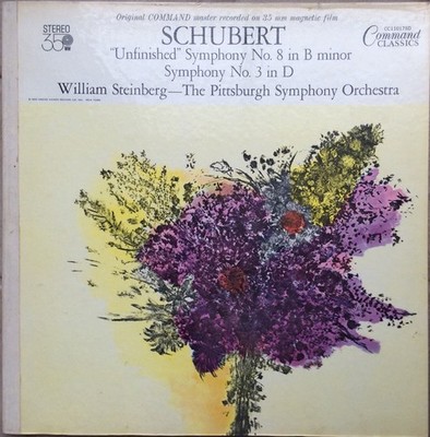 Franz Schubert : William Steinberg   Pittsburgh Symphony Orchestra, ''Unfinishe