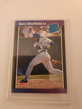 1989 Donruss - Rated Rookie Gary Sheffield #31 *Denotes* on Back (RC)