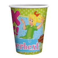 Bibi Blocksberg Becher 250 Ml 10Er-Pack FüR Kindergeburtstag Hex-Hex 10 Personen