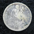 1885 Seated Liberty Dime * A Poor Mans "S" Mint Mark * 5800