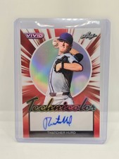 24 Leaf Vivid Thatcher Hurd Technicolor Autographed RC/8