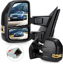 Towing Mirrors for Ford F-150 2015 2016 2017 2018 2019 2020 Power heated Tempera