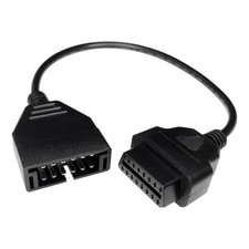 OBD1 Scanners, OBD1 to OBD2 GM Adapter, 12 Pin to OBD1 to OBD II 16 Pins