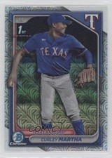 2024 Bowman Chrome Prospects Mega Box Mojo Refractor Curley Martha #BCP-168 1u6