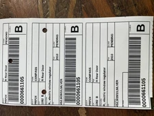 (LOCAL PICKUP ONLY) Passenger Rear Side Door Electric Window Regulator Fits 07-1