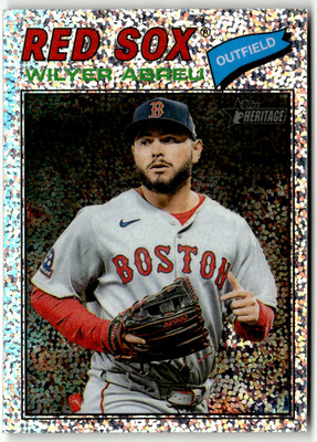 Topps  Heritage MLB  2026  No. 362  Wilyer Abreu  Speckle Refractor