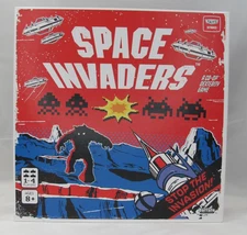 Space Invaders Co-Op Dexterity Board Game Taito Taitronics Buffalo Games NEW