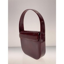 Cartier Happy Birthday Handbag Red Enamel Authentic Women's One top handle Logo
