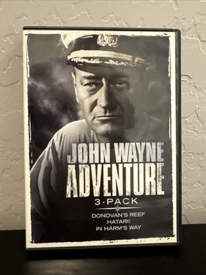 John Wayne Adventure 3-Pack DVD Collection Hatari, Donovan s Reef, In Harm s Way