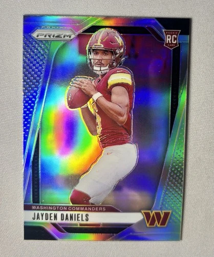2024 Panini Prizm Jayden Daniels Rookie Silver #347 Commanders RC