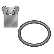GRAINGER APPROVED 2HZG7 Rod Seal,Rod Dia. 1-1/2",Urethane,PK2 2HZG7