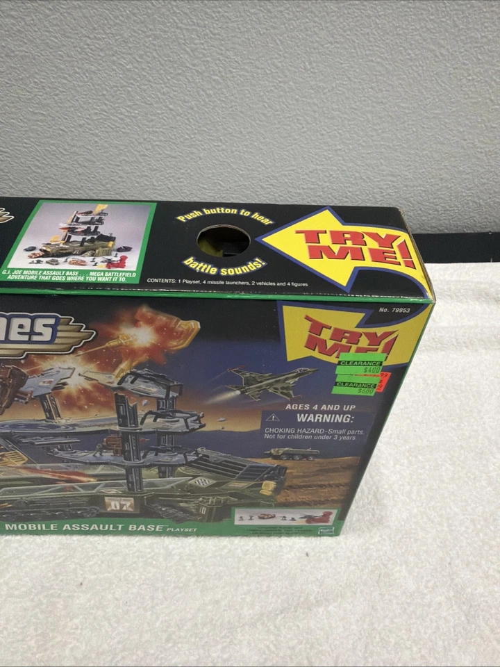 Vintage 1999 GI Joe Mobile Assault Base Playset Micro Machines Sealed 🔥 - Image 3 of 4