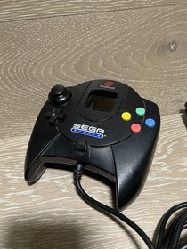 Sega Dreamcast Sega Sports Edition Black Console With Controller Cables Tested