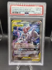2019 PM SM Black Star Mewtwo &Mew GX Promo Tins #SM191 PSA 8 Pokemon Card