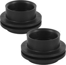 (2-Pack 1-1/2" RV Rubber Grommet (12483), RV Water Tank Fittings Holding Tank Fi
