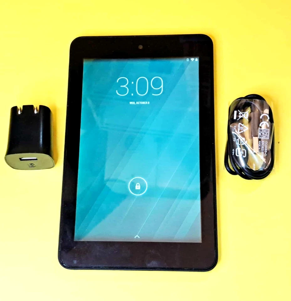 DELL VENUE 7 3730 16GB WIFI 2GB RAM IPS DISPLAY 7" ANDROID 4.2 TABLET TAB BLACK - Image 2 of 4