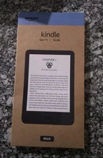 Amazon Kindle 11th Gen. 16GB, Wi-Fi, 6" - Black (Lockscreen Ad-Supported)