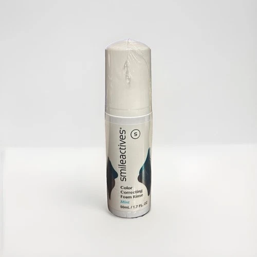 Smileactives Color Correcting Foam Rinse Teeth Whitening 1.7oz NEW SEALED