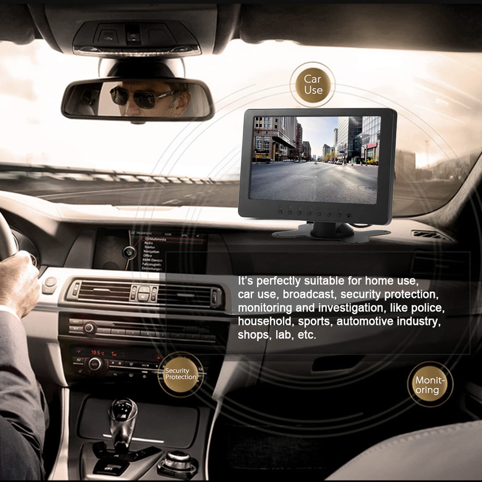 Écran Caméra de Recul 7 Pouces LCD pour Camping-Car et Camion - 3
