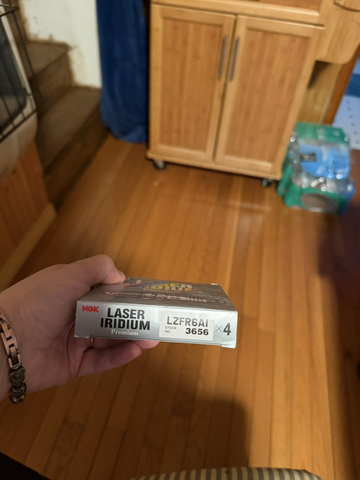 PACK OF 4 NGK 3656 LZFR6AI Laser Iridium Spark Plug