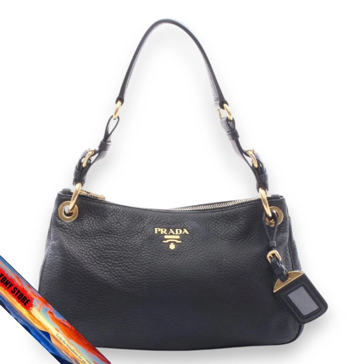 PRADA Daino Leather Exterior Shoulder Bag Bags & Handbags for