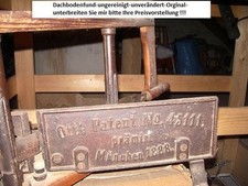Gehrung S&auml;ge -alt-Ott&acute;s Patent-Nr.45111-pr&auml;miert-1888