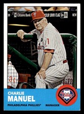 2012 Topps Heritage - Charlie Manuel #318 
