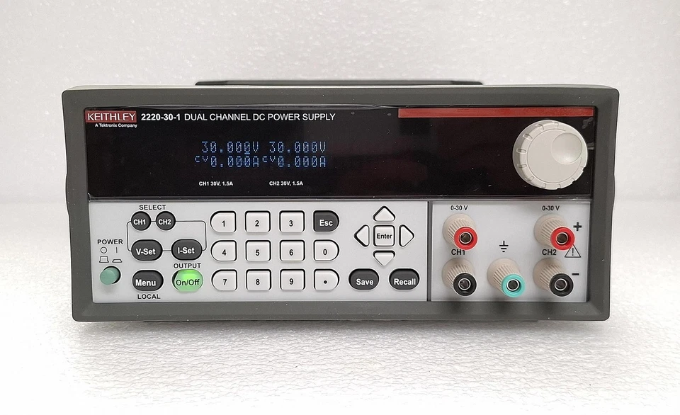 Keithley 2220-30-1 Dual Channel Digital Bench Power Supply 30V, 1.5A with USB - Image 3 of 4